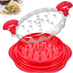 Chicken Shredder Tool Twist, Visible Chicken Breast Grinder Machine for Ground Food