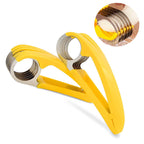 Banana Slicer/Fruit Splitter/Ham Sausage Cutter/Fruit Salad Slicer/Multi-Functional Kitchen Gadget