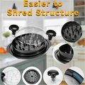 Chicken Shredder Tool Twist, Visible Chicken Breast Grinder Machine for Ground Food