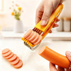 Banana Slicer/Fruit Splitter/Ham Sausage Cutter/Fruit Salad Slicer/Multi-Functional Kitchen Gadget
